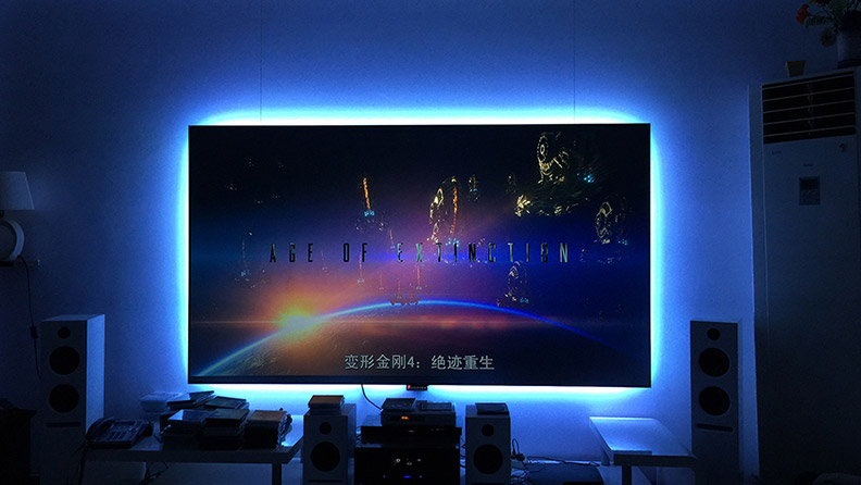 麥景龍為陜西別墅客廳提供影院音視頻系統！